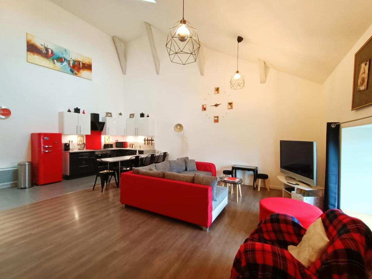 Superbe Appartement Type Loft En Duplex Rue Buat ชาลงส์-อ็อง-ชองปาญ ภายนอก รูปภาพ